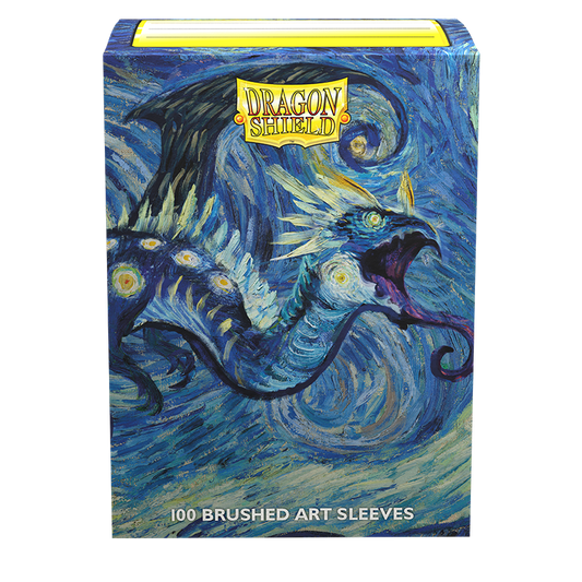 Dragon Shield: Standard 100ct Brushed Art Sleeves - Starry Night